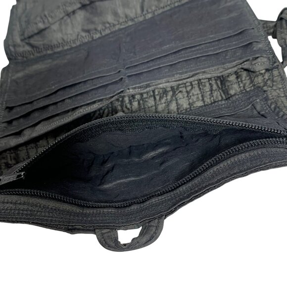 Patchwork Crazy Quilt Crossbody Shoulder Bag Envelope Wallet Trifold Boho Hippie - Picture 4 of 4